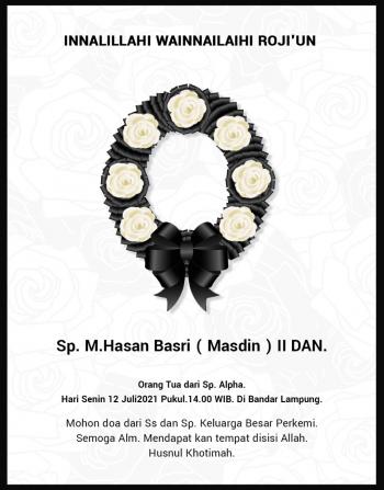 Innalillahi Wainnailaihi Rojiun. Perkemi Lampung Berduka